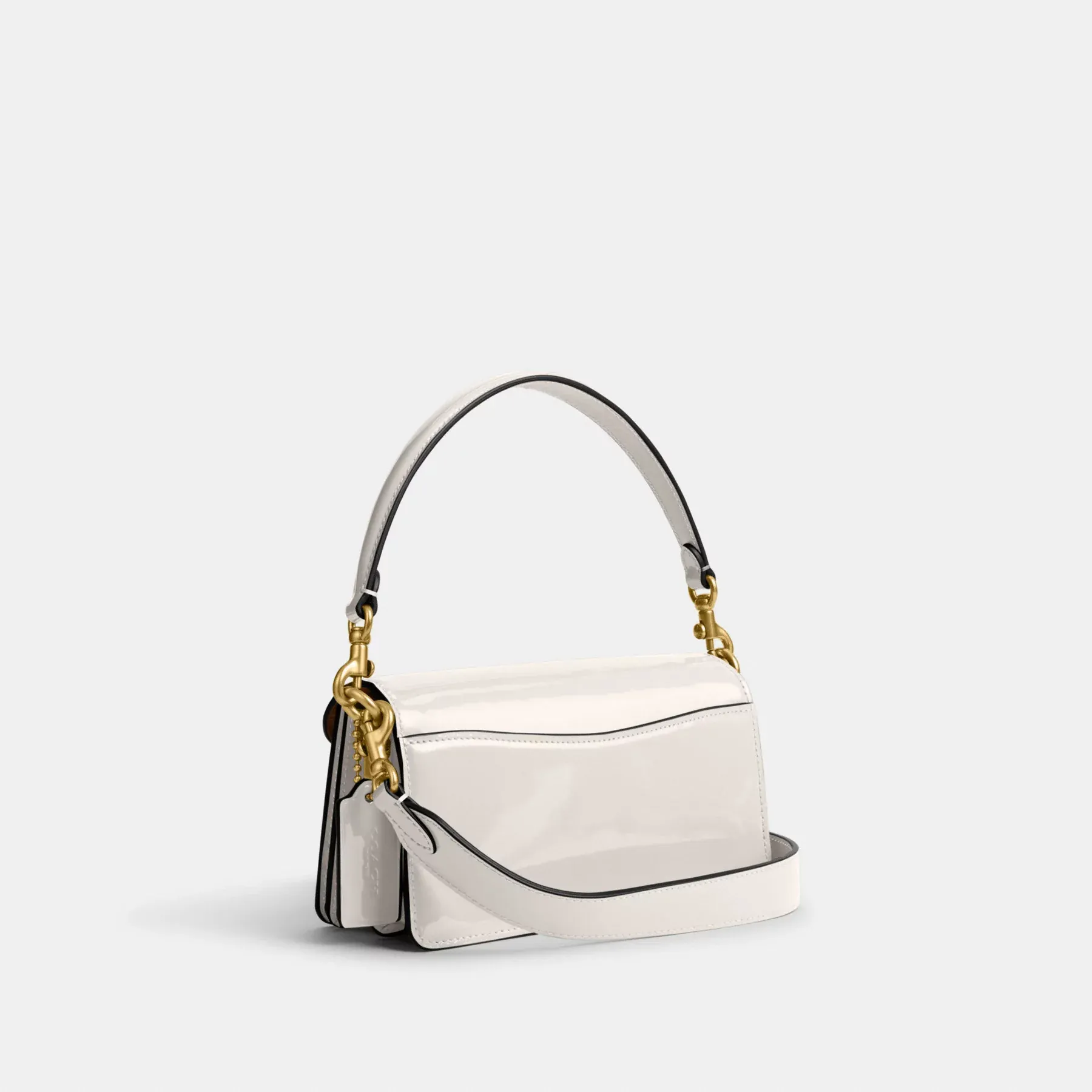 Tabby Shoulder Bag 20 In Signature Leather Chalk