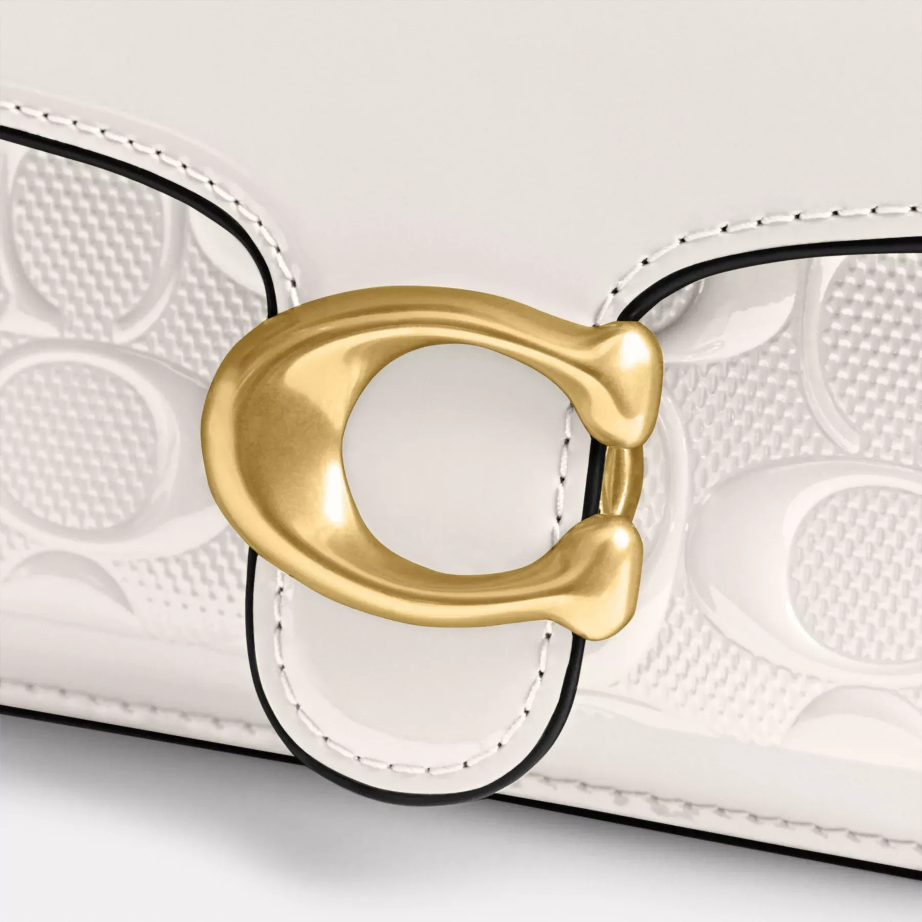 Tabby Shoulder Bag 20 In Signature Leather Chalk Tabby Shoulder Bag 20 In Signature Leather Chalk