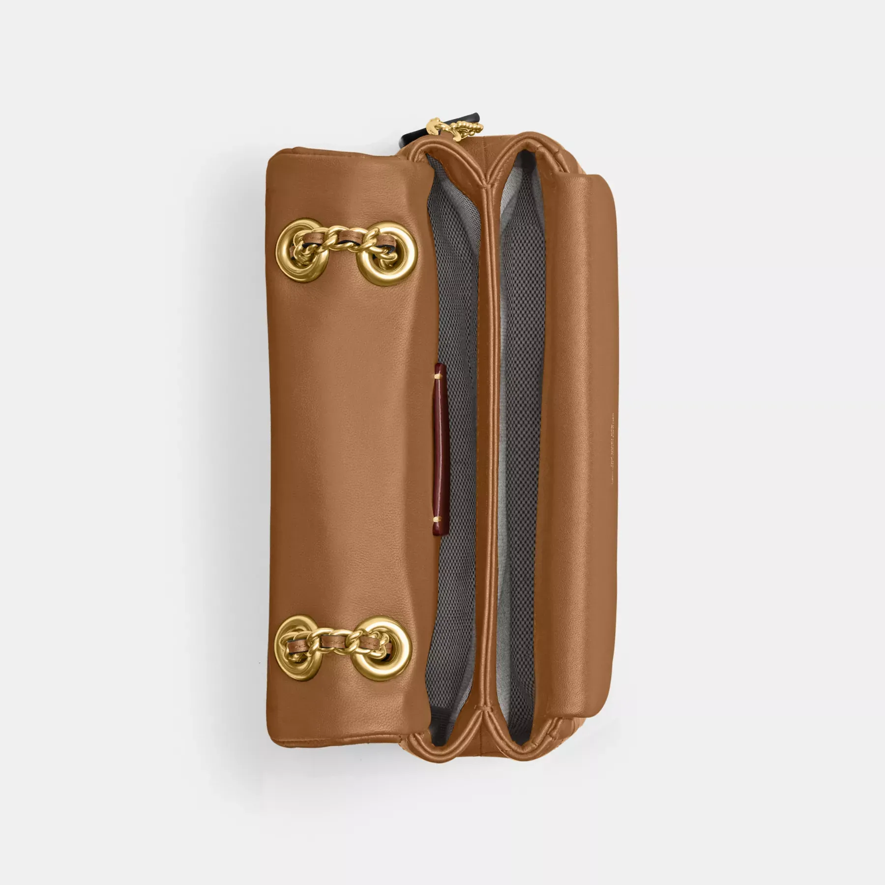 Tabby Shoulder Bag 20 With Pillow Quilting Honey Brown Tabby Shoulder Bag 20 With Pillow Quilting Honey Brown