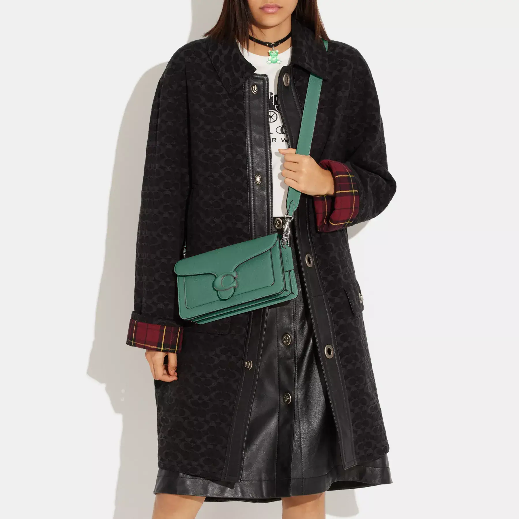 Tabby Shoulder Bag 26 Bright Green Tabby Shoulder Bag 26 Bright Green