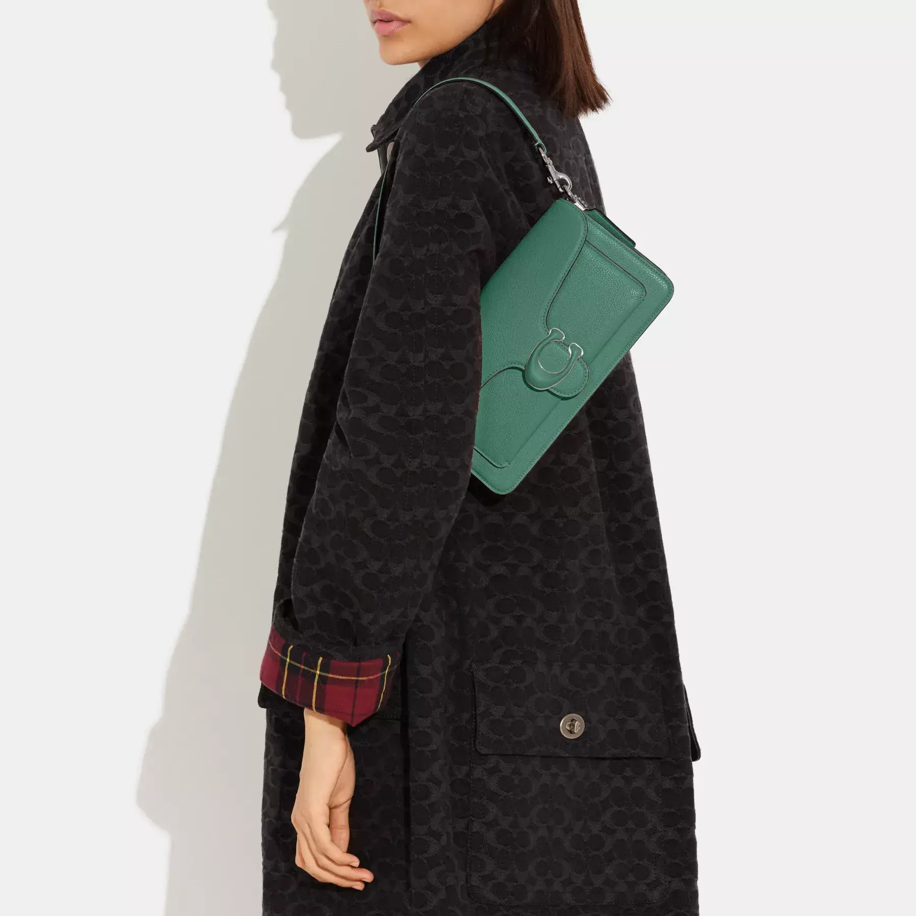 Tabby Shoulder Bag 26 Bright Green Tabby Shoulder Bag 26 Bright Green