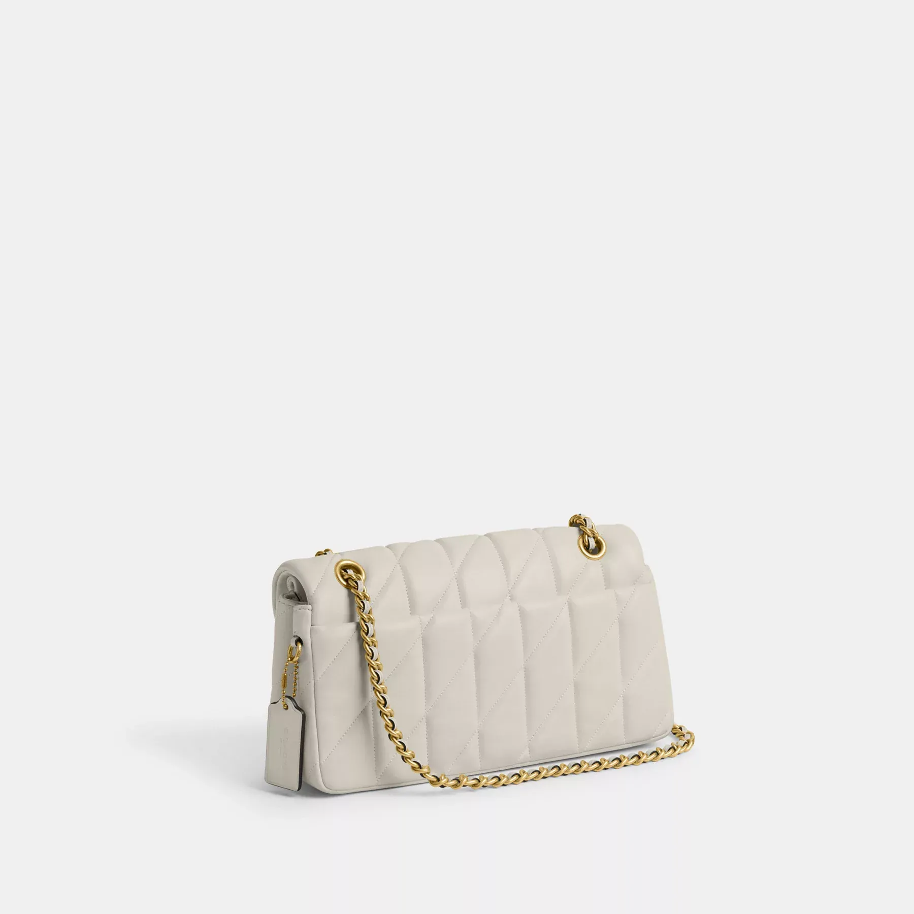 Tabby Shoulder Bag 26 With Pillow Quilting Chalk