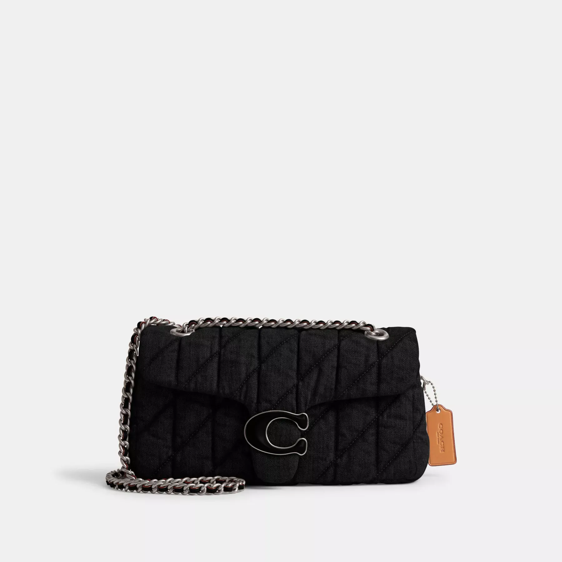 Tabby Shoulder Bag 26 With Quilting Black