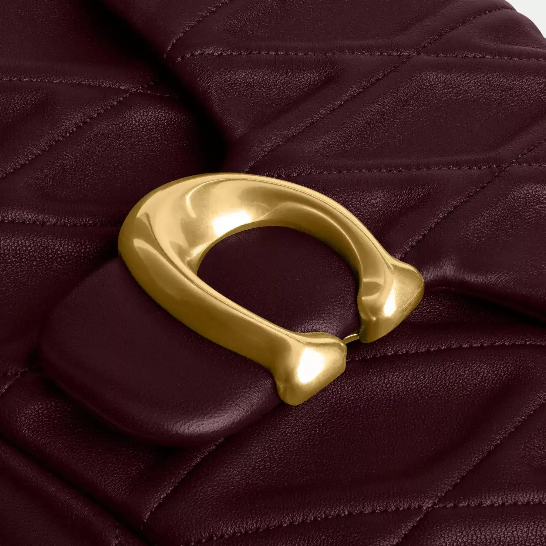 Times Square Tabby Shoulder Bag With Quilting Merlot Times Square Tabby Shoulder Bag With Quilting Merlot