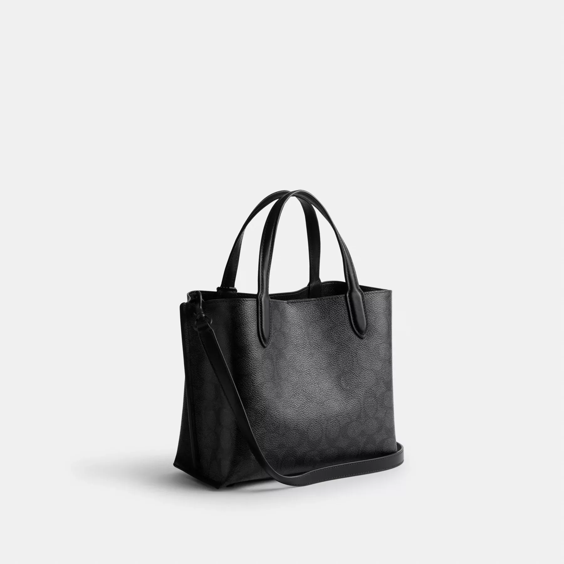 Willow Tote 24 In Signature Canvas Charcoal/Black