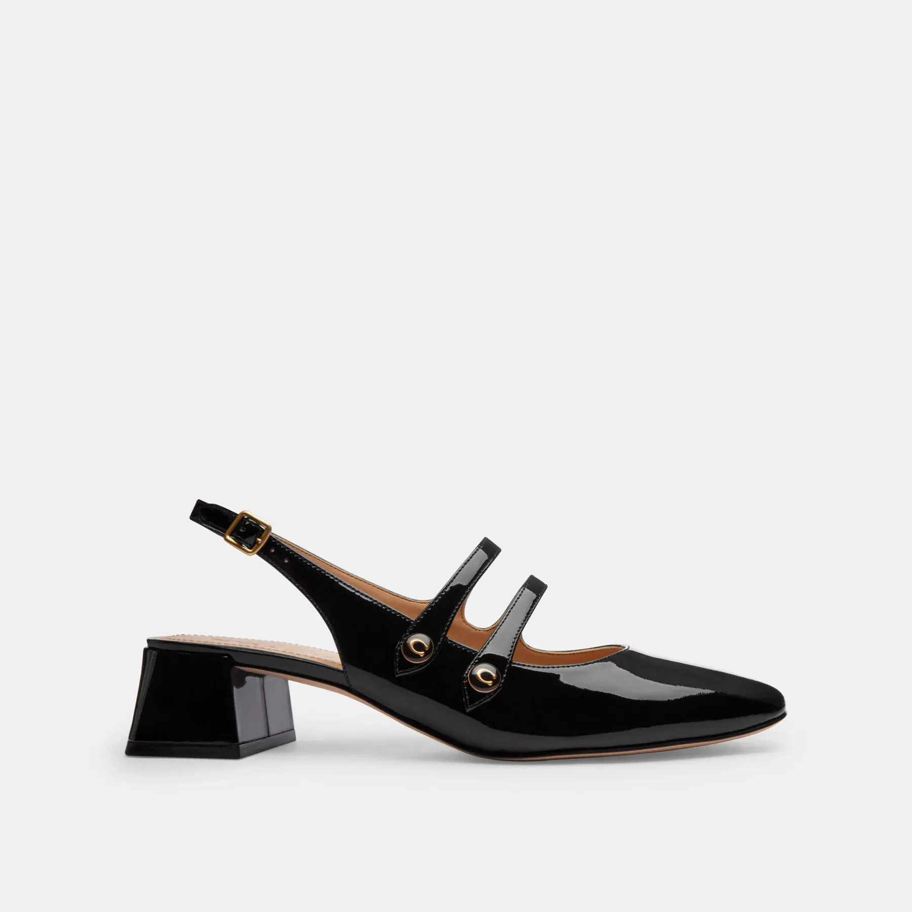 Winley Slingback Mary Jane Black