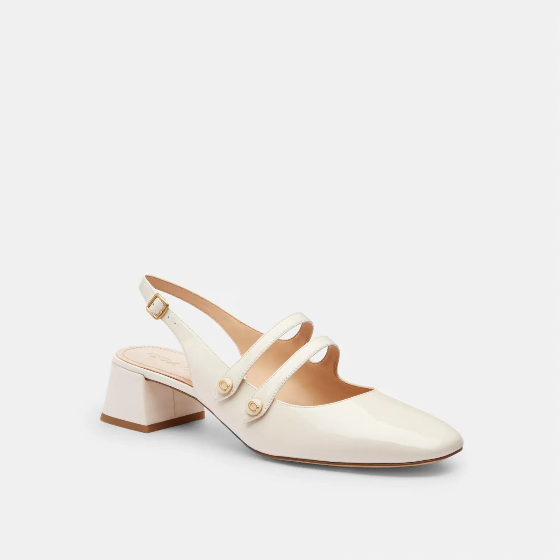 Winley Slingback Mary Jane Chalk
